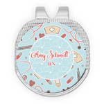 Nurse Golf Ball Marker - Hat Clip - Silver