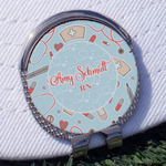 Nurse Golf Ball Marker - Hat Clip