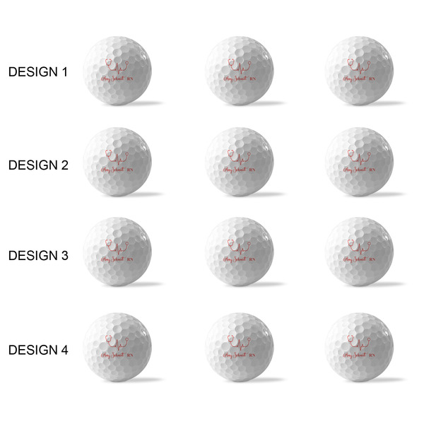 Nurse Golf Balls - Generic - Set of 12 - APPROVAL