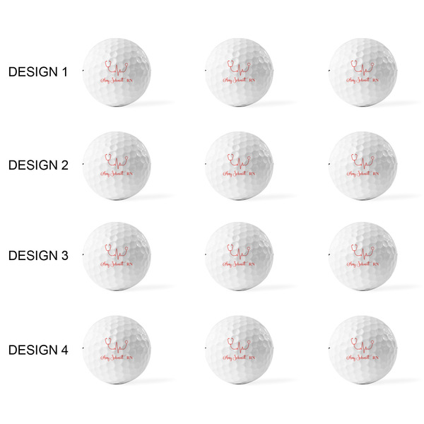 Nurse Golf Balls - Titleist - Set of 12 - APPROVAL