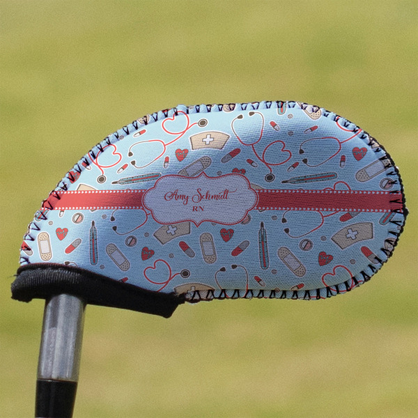 Custom Nurse Golf Club Iron Cover (Personalized)