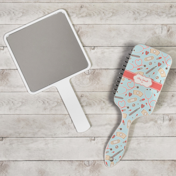 Nurse Hair Brush - In Context