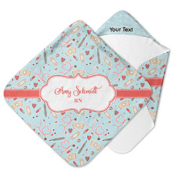 Nurse Hooded Baby Towel (Personalized)