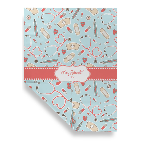 Nurse House Flags - Double Sided - FRONT FOLDED