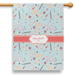 Nurse 28" House Flag - Single Sided (Personalized)