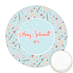 Nurse Printed Cookie Topper - 2.5" (Personalized)