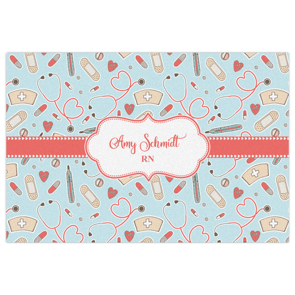 Nurse Indoor / Outdoor Rug - 2'x3' - Front Flat