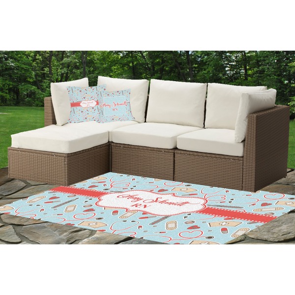 Nurse Indoor / Outdoor Rug & Cushions