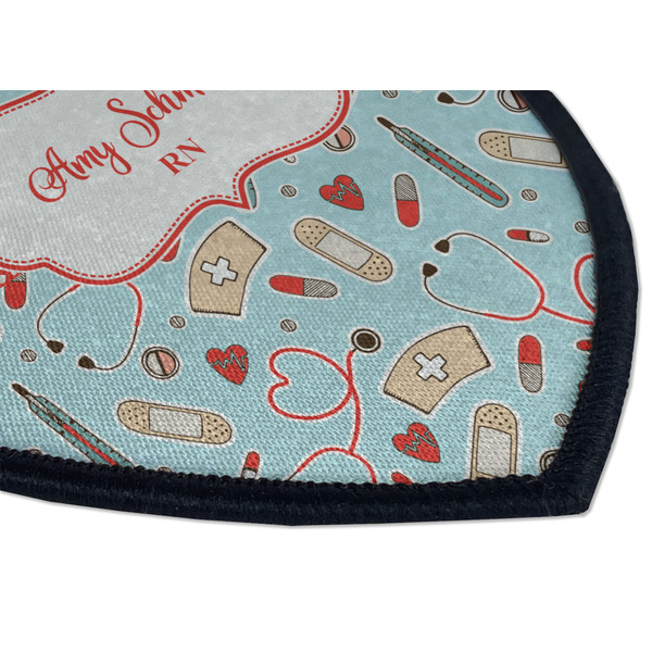 Nurse Iron on Shield 3 Detail