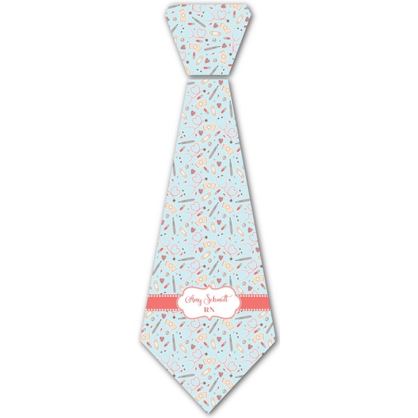 Custom Nurse Iron On Tie (Personalized)