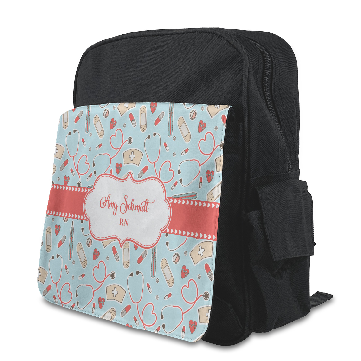 personalized nurse backpack