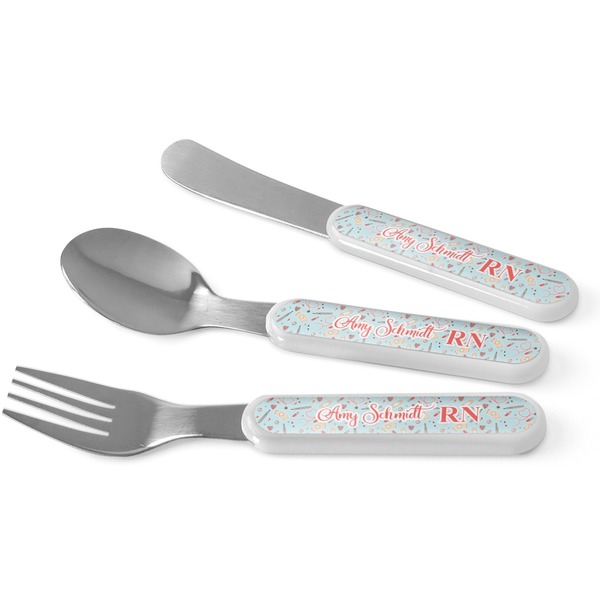 Custom Nurse Kid's Flatware (Personalized)