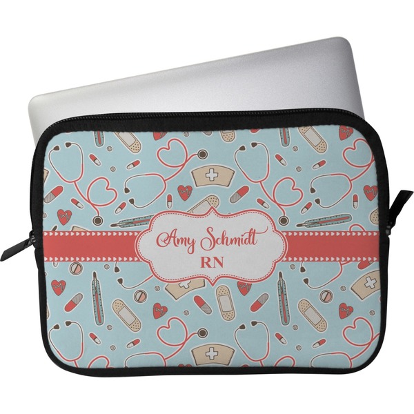 Custom Nurse Laptop Sleeve / Case - 15" (Personalized)