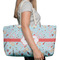 Nurse Large Rope Tote Bag - In Context View