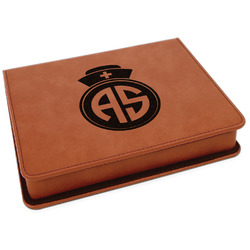 Nurse Leatherette 4-Piece Wine Tool Set (Personalized)