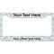 Nurse License Plate Frame - Style B (Personalized)