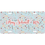 Nurse Front License Plate (Personalized)