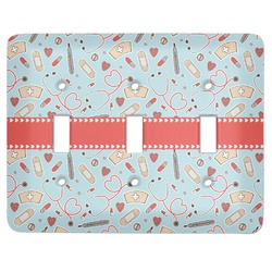 Nurse Light Switch Cover (3 Toggle Plate)
