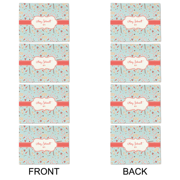 Nurse Linen Placemat - APPROVAL Set of 4 (double sided)