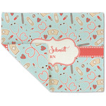 Nurse Double-Sided Linen Placemat - Single w/ Name or Text