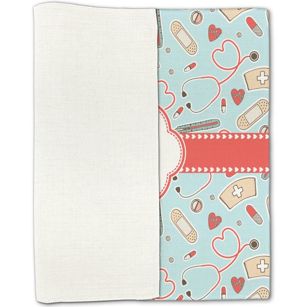 Nurse Linen Placemat - Folded Half