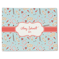 Nurse Single-Sided Linen Placemat - Single w/ Name or Text