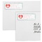 Nurse Mailing Labels - Double Stack Close Up