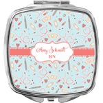 Nurse Compact Makeup Mirror (Personalized)