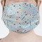 Nurse Mask - Pleated (new) Front View on Girl