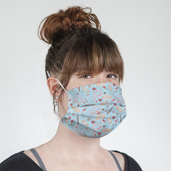 Nurse Mask - Quarter View on Girl