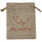 Nurse Medium Burlap Gift Bag - Front (Personalized)