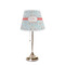 Nurse Poly Film Empire Lampshade - On Stand
