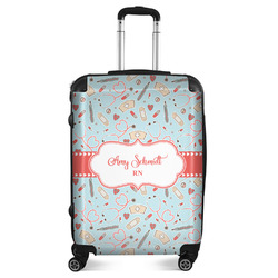 Nurse Suitcase - 24" Medium - Checked (Personalized)