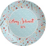 Nurse Melamine Plate (Personalized)