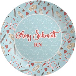 Nurse Melamine Plate (Personalized)