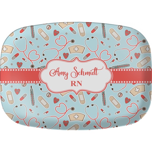 Custom Nurse Melamine Platter (Personalized)