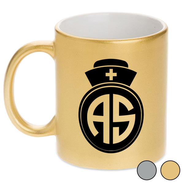 Nurse Metallic Mugs