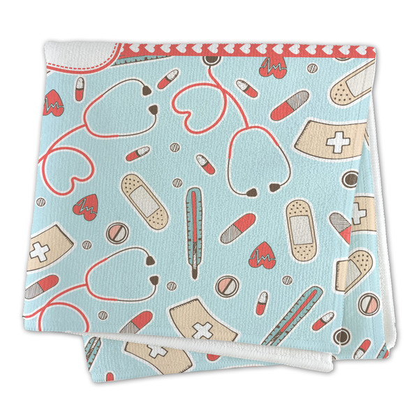 Nurse Microfiber Dish Rag - FOLDED (square)