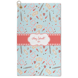 Nurse Microfiber Golf Towel - Large (Personalized)