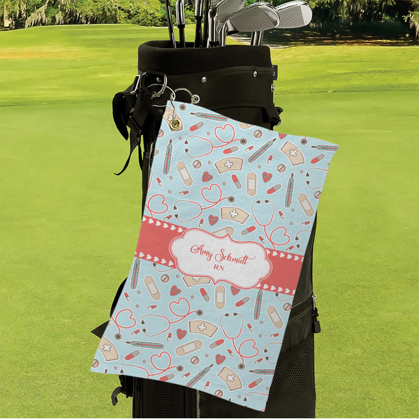 Nurse Microfiber Golf Towels - Small - LIFESTYLE