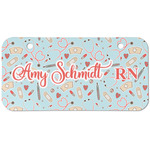 Nurse Mini/Bicycle License Plate (2 Holes) (Personalized)