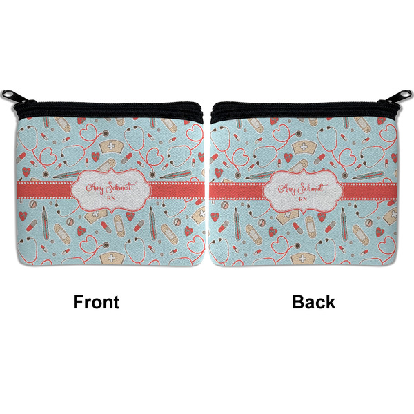 Nurse Neoprene Coin Purse - Front & Back (APPROVAL)