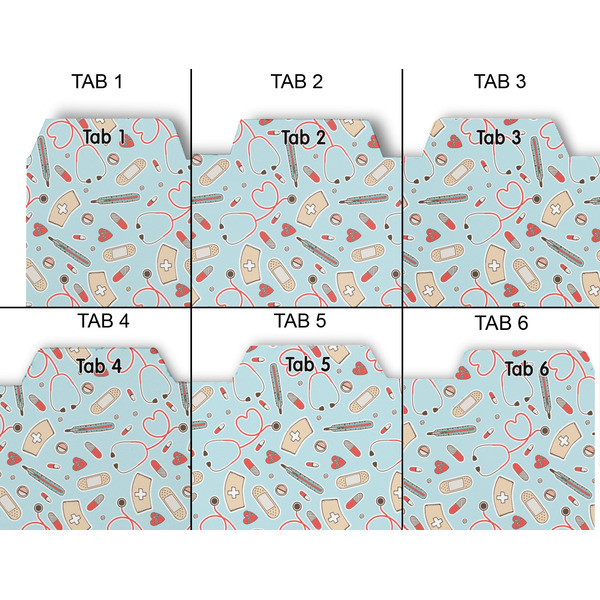 Nurse Page Dividers - Set of 6 - Approval