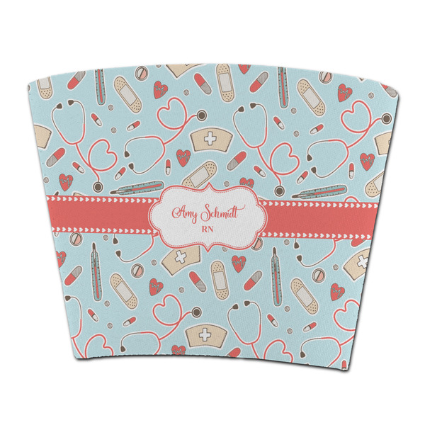 Custom Nurse Party Cup Sleeve - without bottom (Personalized)