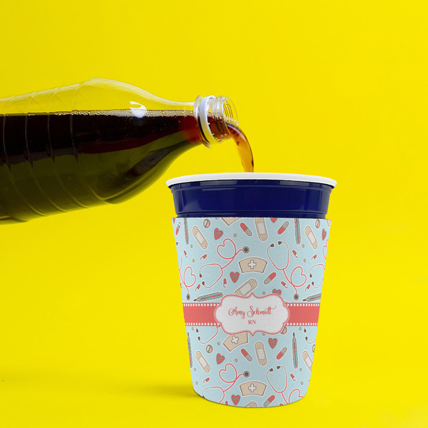 Nurse Party Cup Sleeves - without bottom - Lifestyle