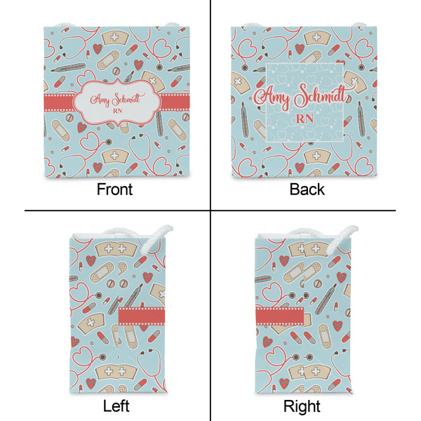 Nurse Party Favor Gift Bag - Matte - Approval