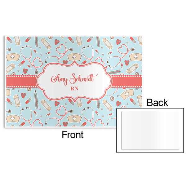 Nurse Disposable Paper Placemat - Front & Back