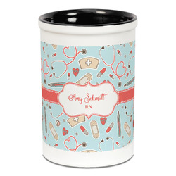 Nurse Ceramic Pencil Holders - Black