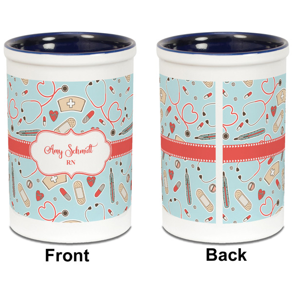 Nurse Pencil Holder - Blue - approval