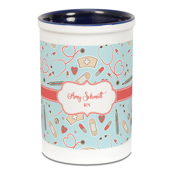 Nurse Pencil Holder - Blue